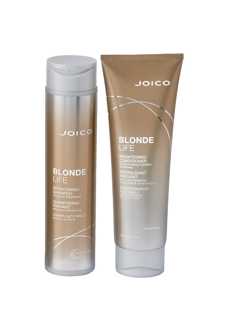 Pachet pentru mentinerea blondului stralucitor: Sampon Blonde Life - 300 ml + Balsam Blonde Life - 250 ml