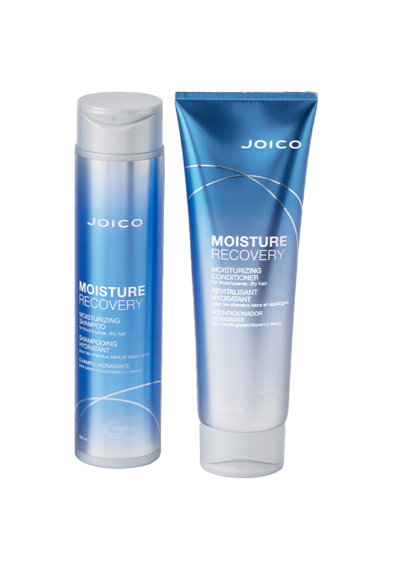 Pachet pentru hidratarea parului gros - aspru: Sampon Moisture Recovery - 300 ml + Balsam Moisture Recovery - 250 ml