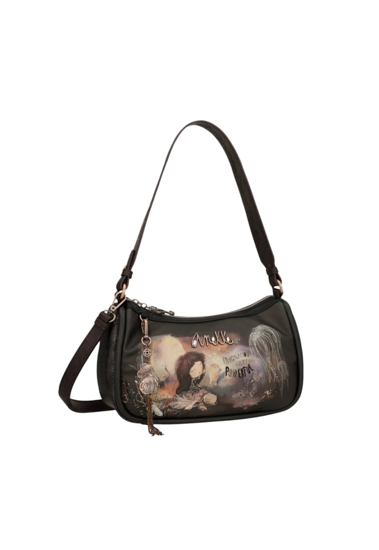 Poseta casual - dama - 39702-309 - negru - piele ecologica - Negru Poseta casual - dama - 39702-309 - negru - piele ecologica - Negru