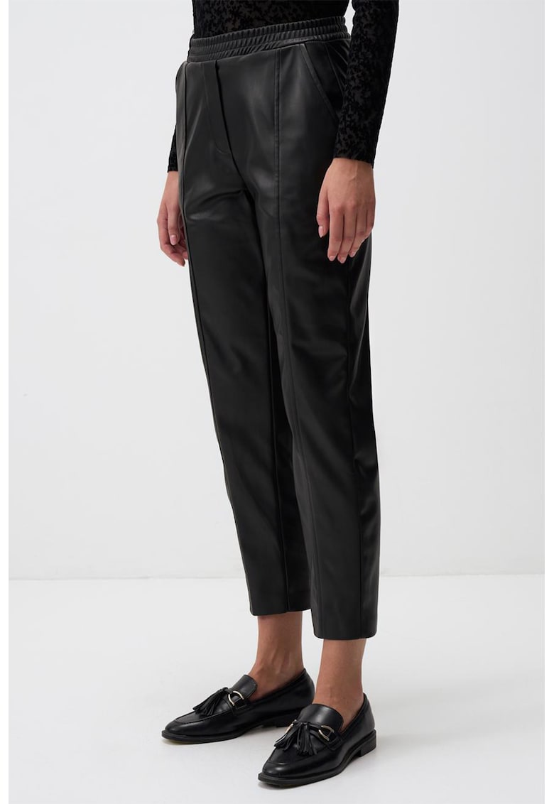 Pantaloni crop uni