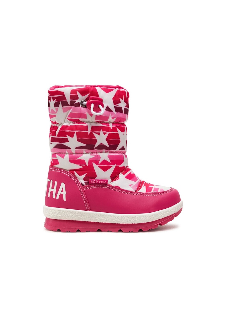 Agatha Ruiz de la Prada Cizme de zapada 231996-B S Roz - Piele ecologica