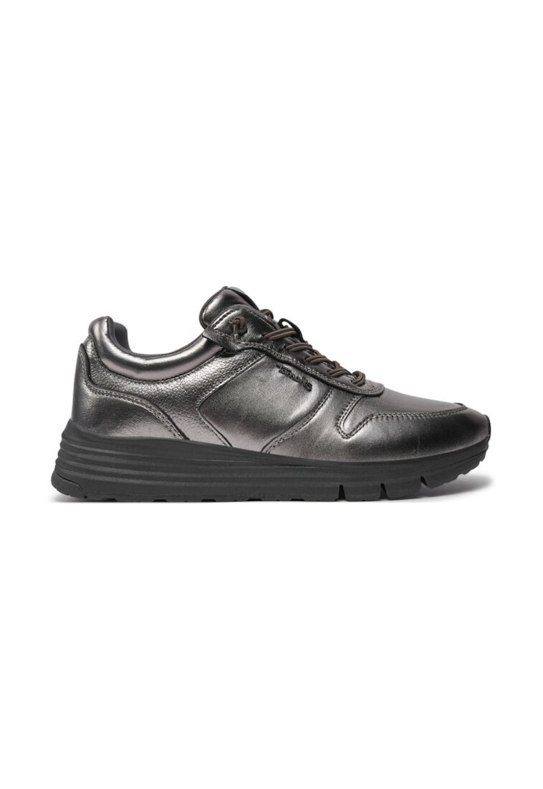 Sneakers 1-23730-41 Argintiu - Piele lacuita