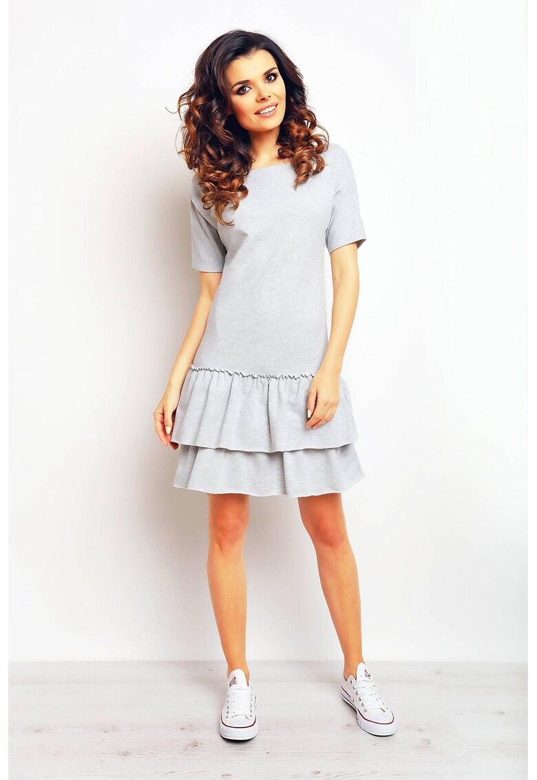 Rochie dama Poliester - M094 - Gri -