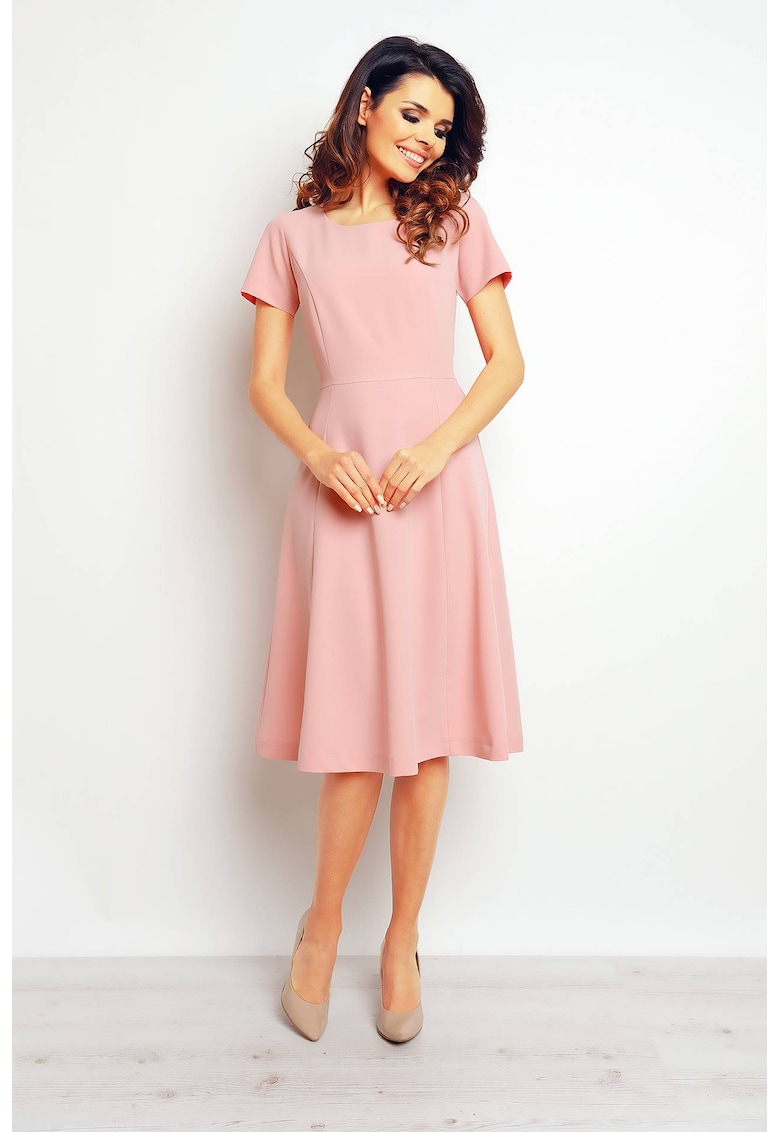 Rochie dama Poliester - M095 - Roz -