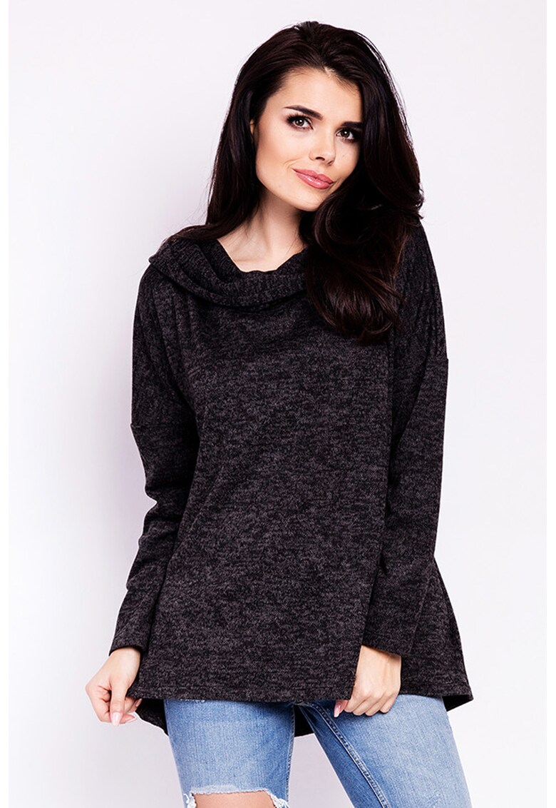 Hanorac dama AWAMA poliester gri Grafit