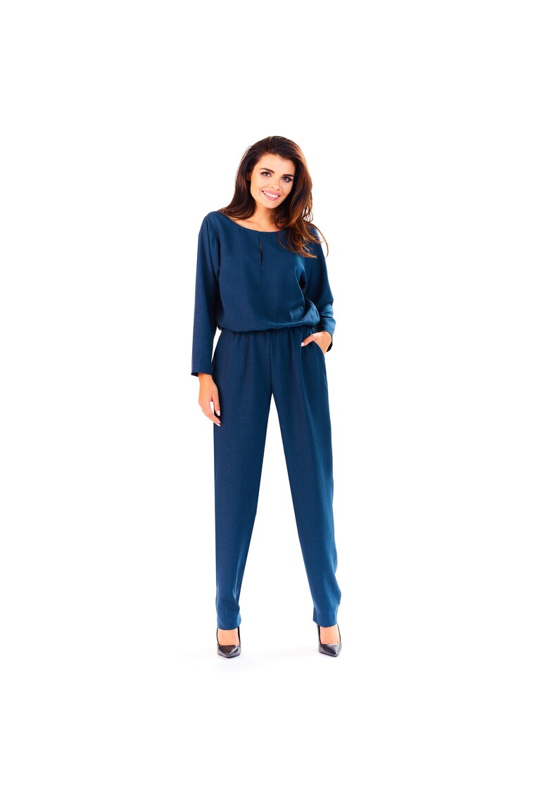 Slopeta pentru dama M142 - Poliester/In - Bleumarin