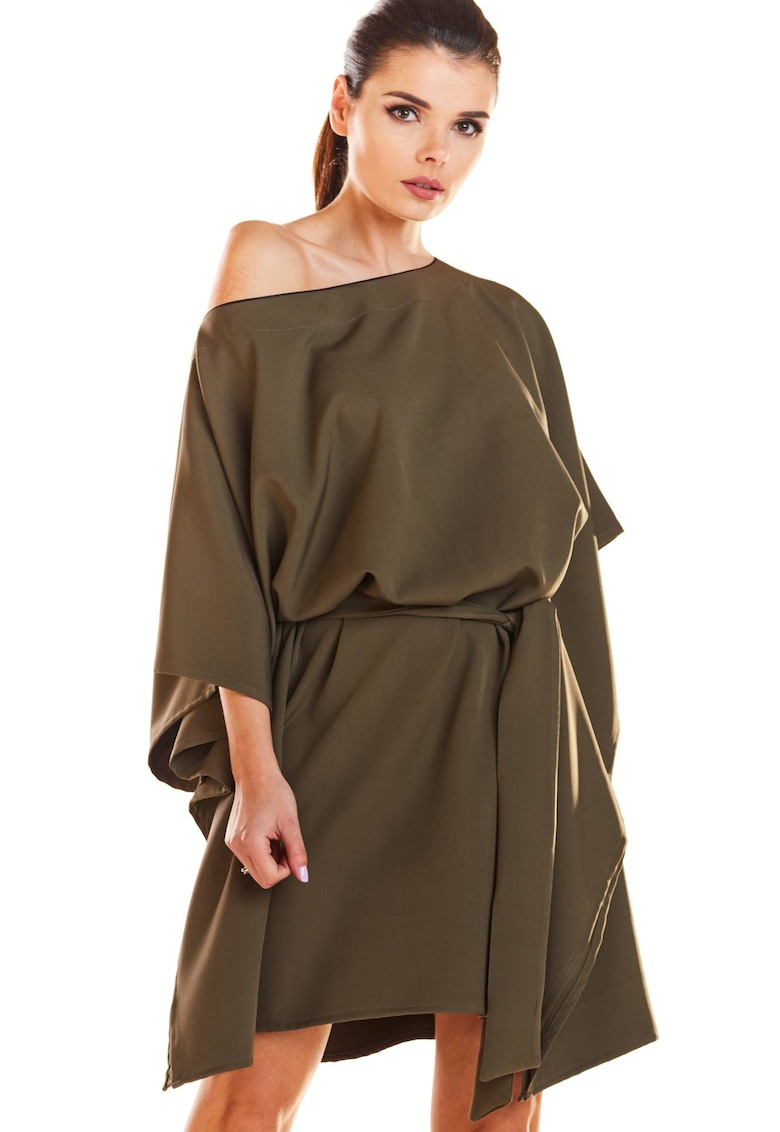 Rochie dama Poliester - M196 - Kaki -