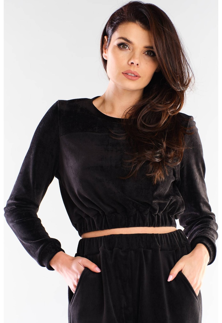 Bluza dama Poliester - Negru