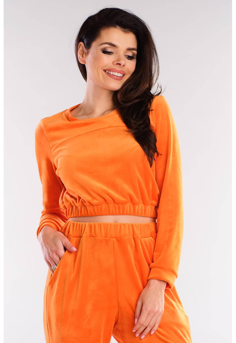 Bluza dama - Poliester - Portocaliu