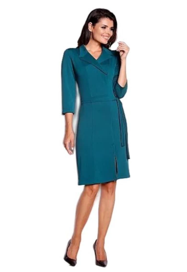 Rochie A151 - Poliester/Elastan - Verde