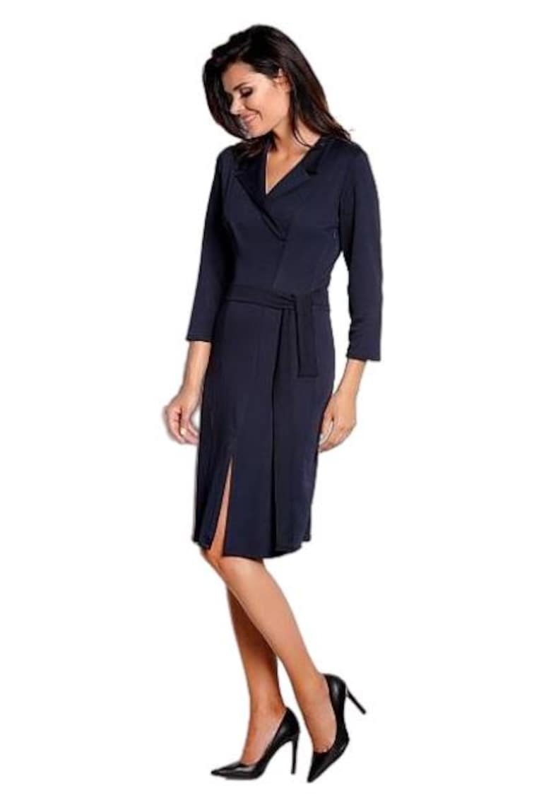 Rochie A151 - Poliester/Elastan - Bleumarin