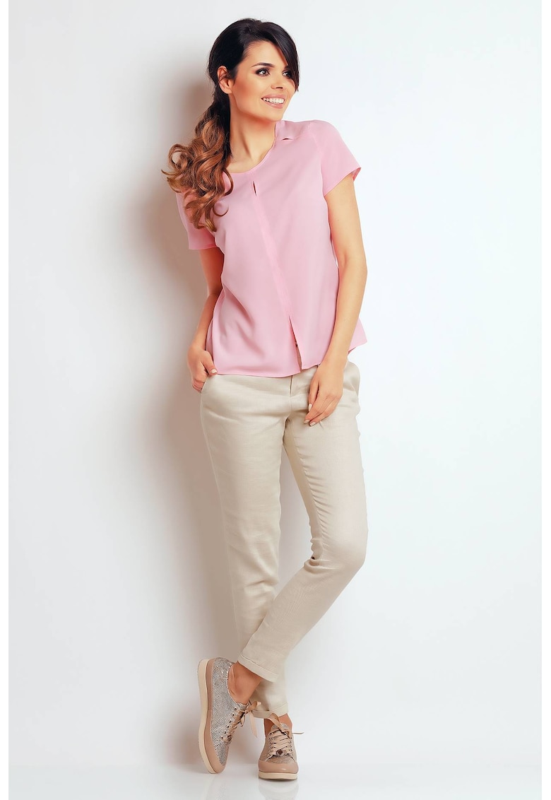 Bluza dama - Poliester - Roz deschis