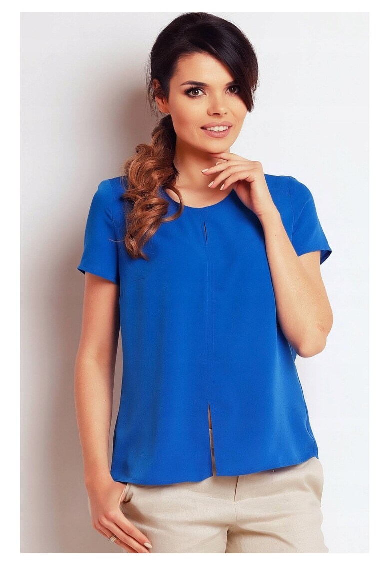 Bluza dama - Poliester - Albastru