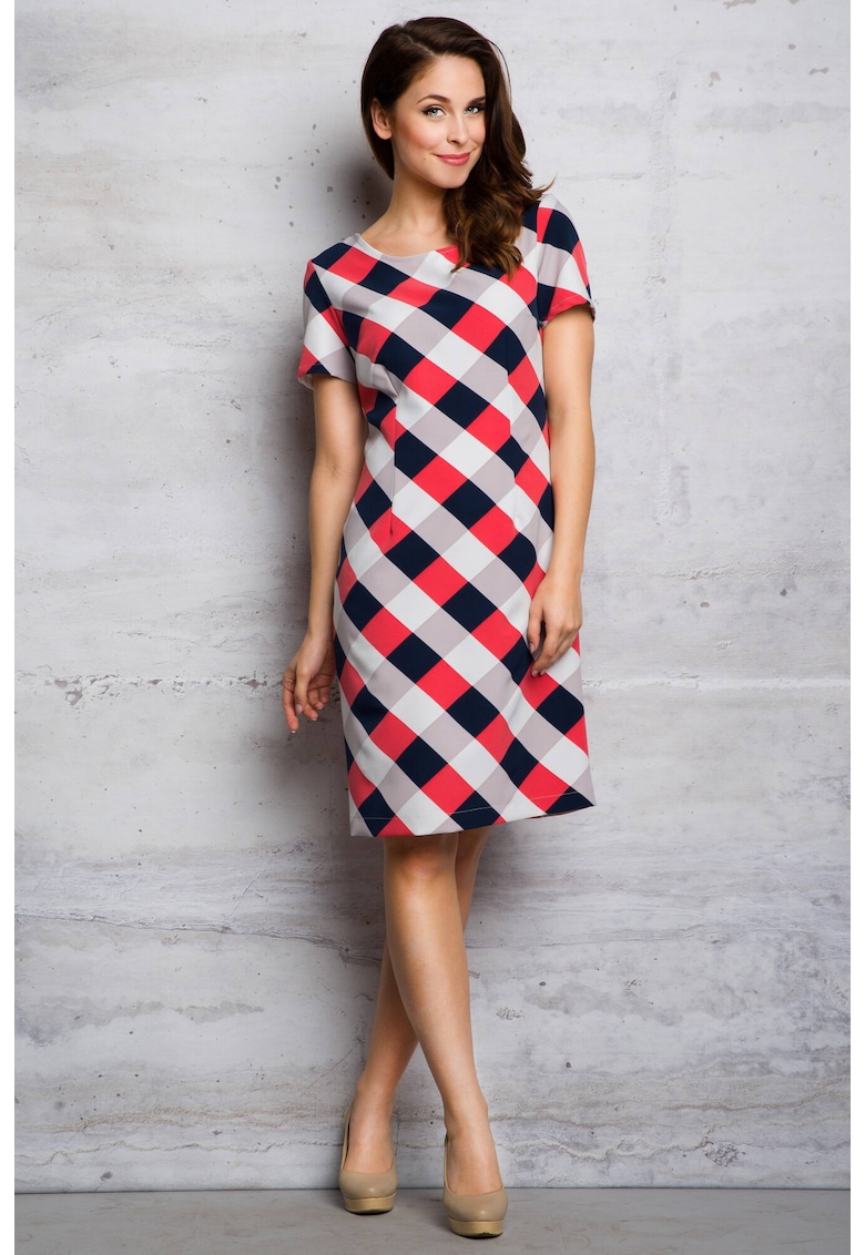 Rochie dama Poliester - M068 - Roz -