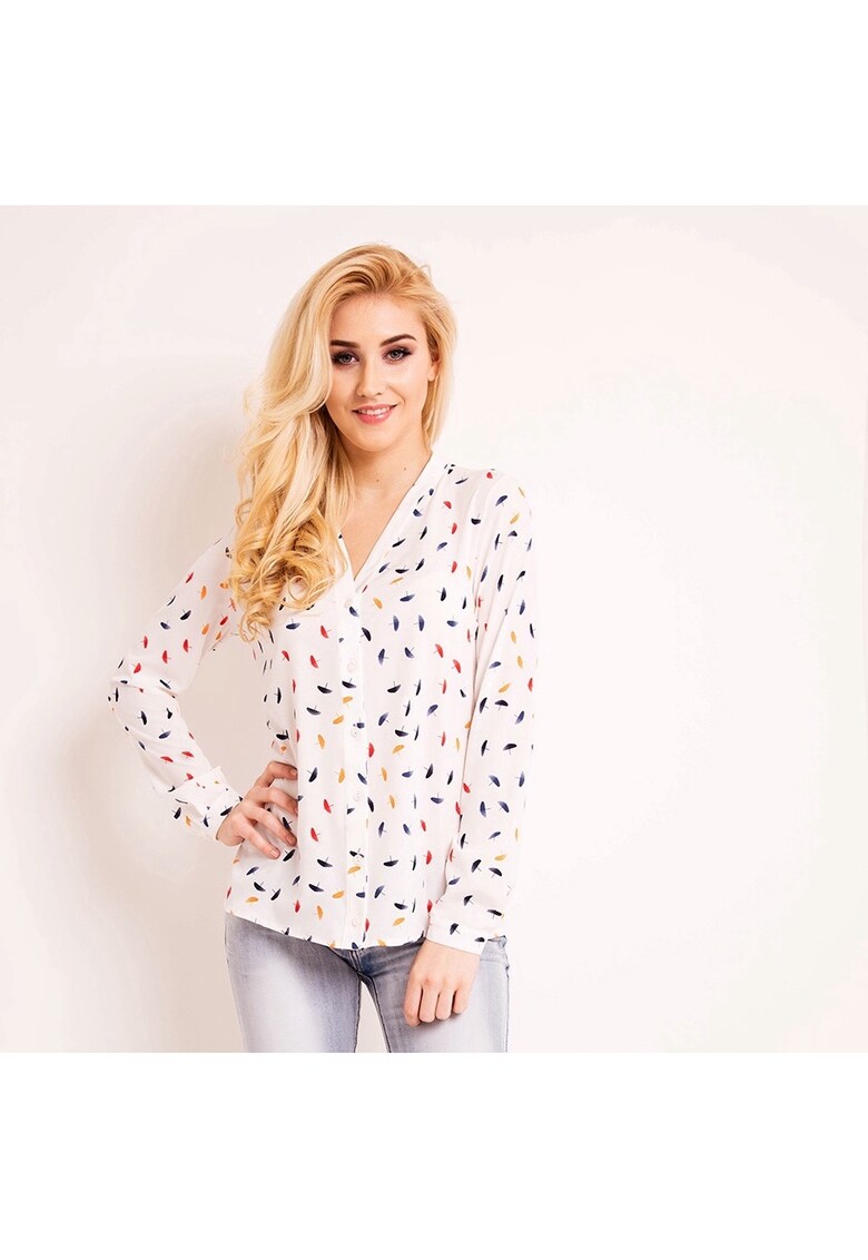 Camasa dama model umbrele poliester multicolor