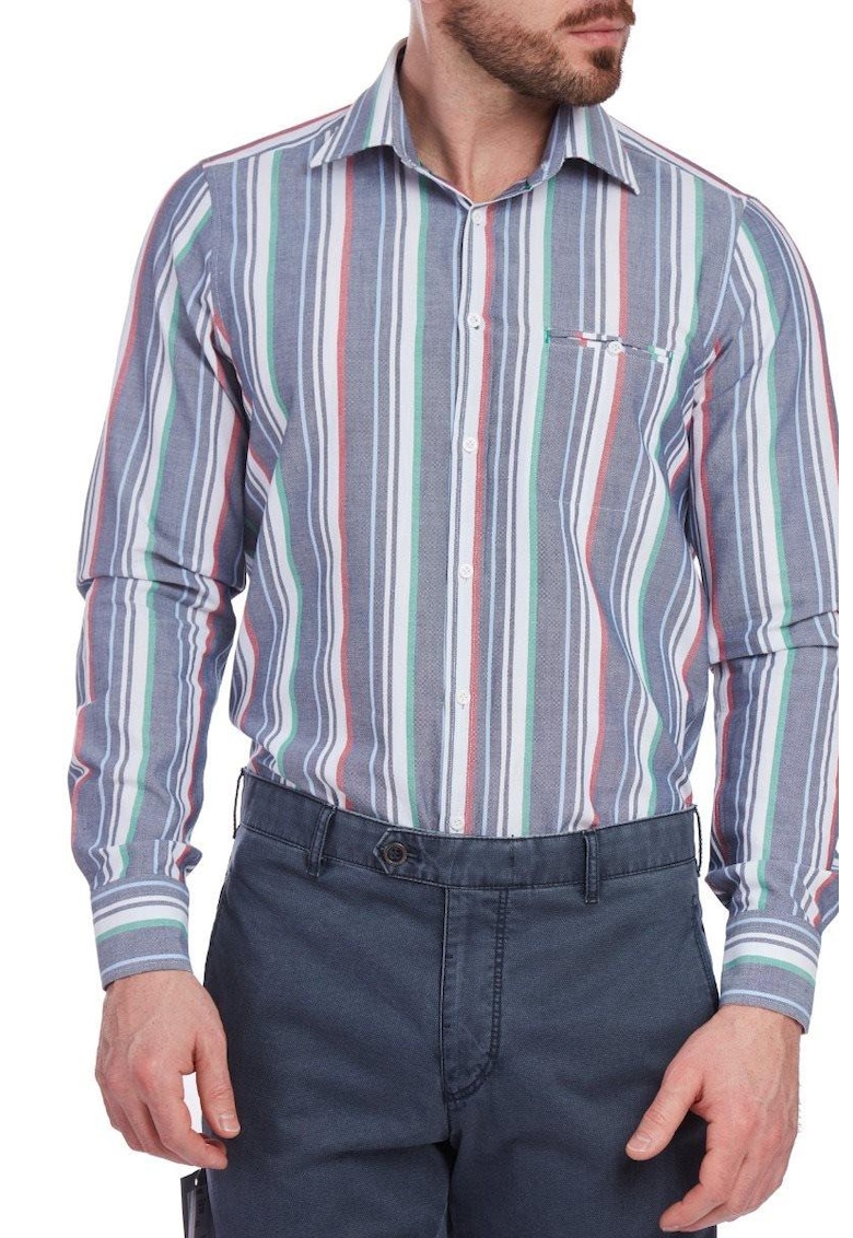 Camasa barbati - modern fit 5951 - Bleumarin