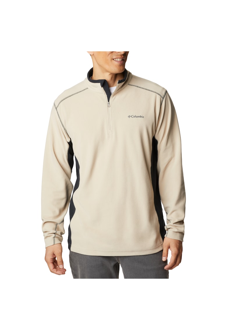Bluza sport de barbati din fleece - Klamath Range II Half Zip Fleece 135247 - Bej