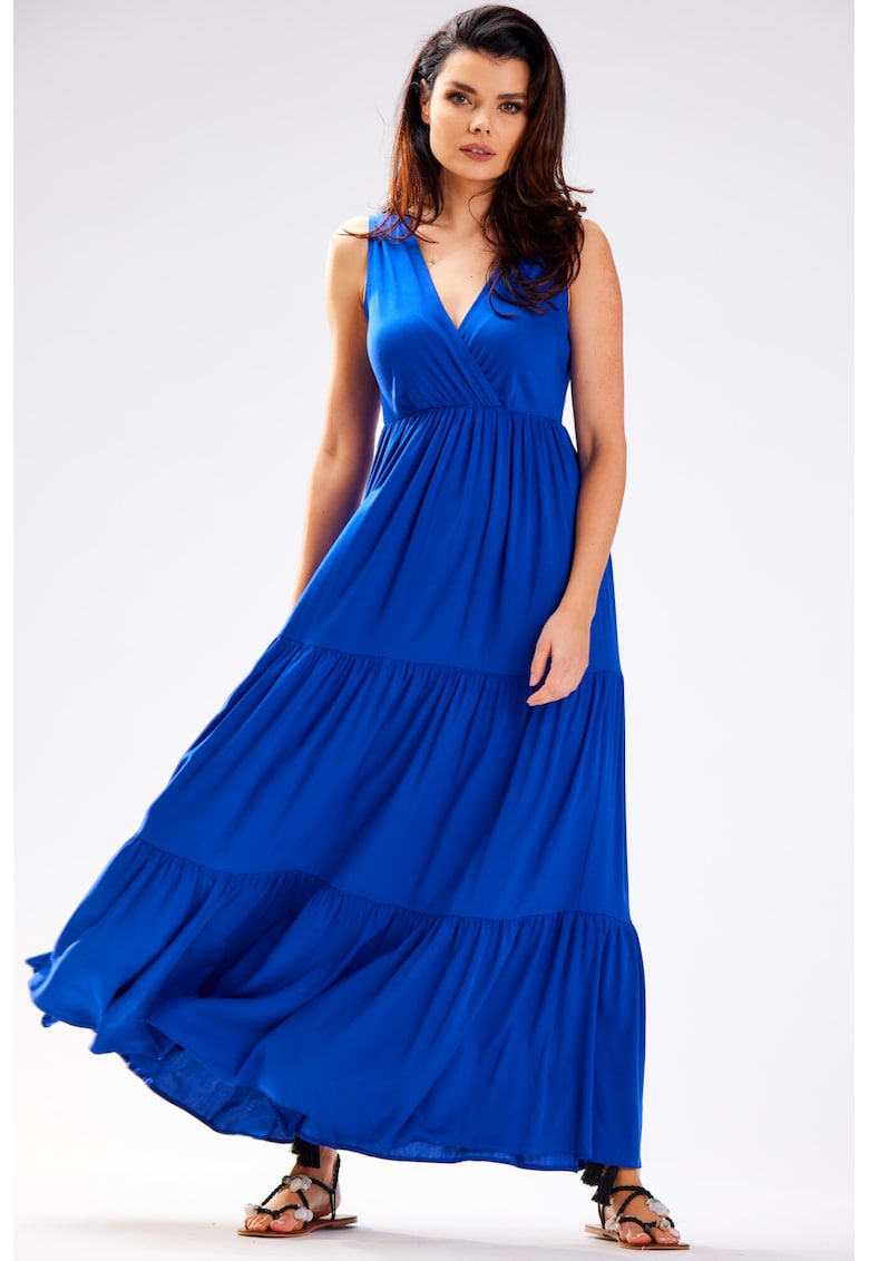 Lunga Rochie Fara maneca A581
