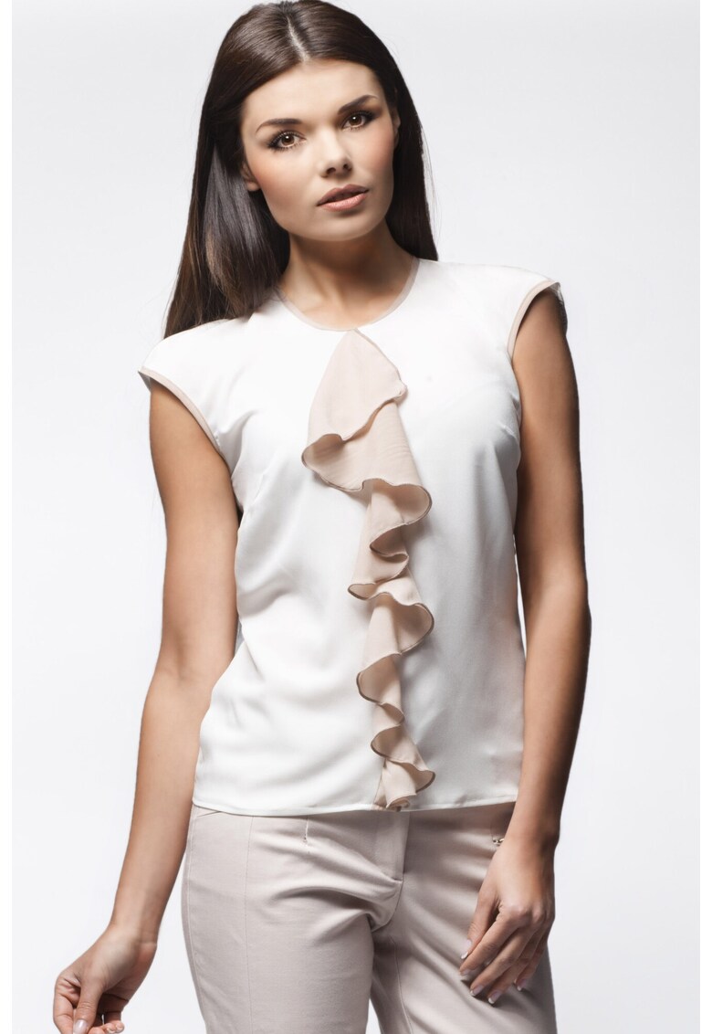 Bluza dama - Poliester - Alb