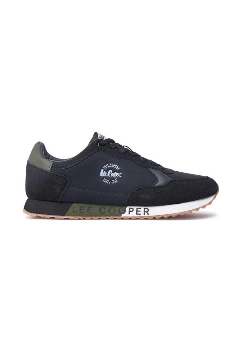 Sneakers LCJ-24-03-3010MB Negru - Piele ecologica