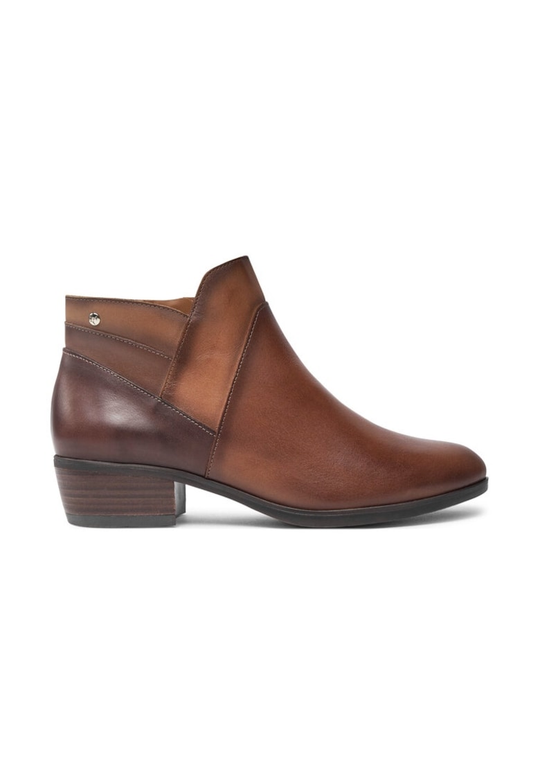 Botine W1U-8732C1 Maro - Piele lacuita - Maro