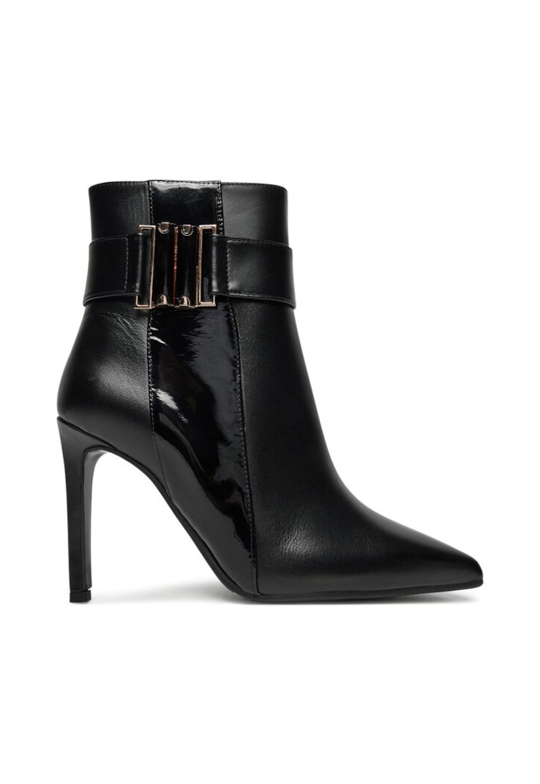 Baldowski Botine D04834-1451-002 Negru - Piele lacuita