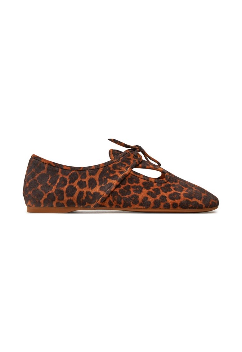 Pantofi Parpar Colorat - Piele naturala - Velur