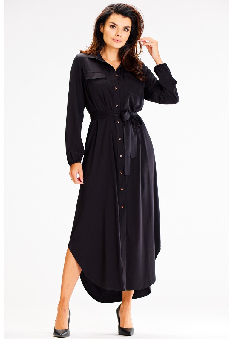Lunga Rochie Maneca lunga - Casual A601