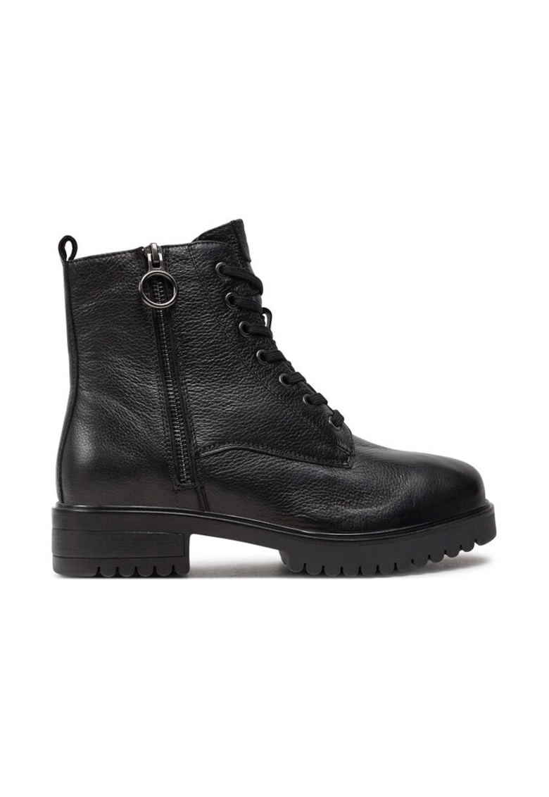 Trappers 9-26251-43 Negru - Piele lacuita