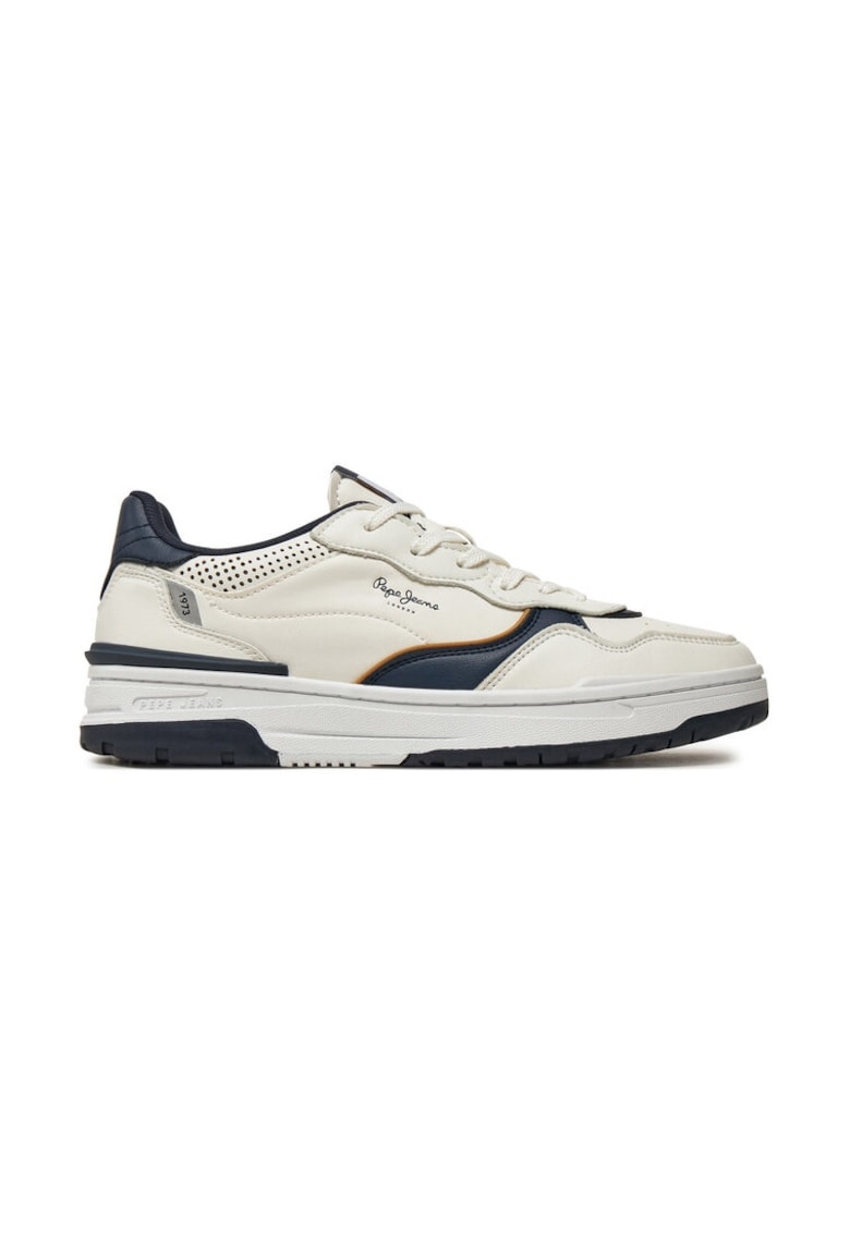 Sneakers PMS00029 Alb - Piele ecologica