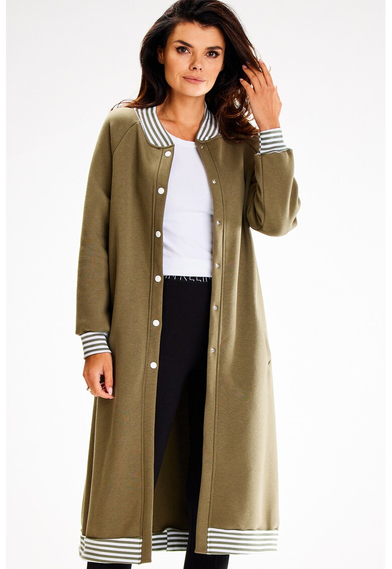 Hanorac dama bumbac - Kaki