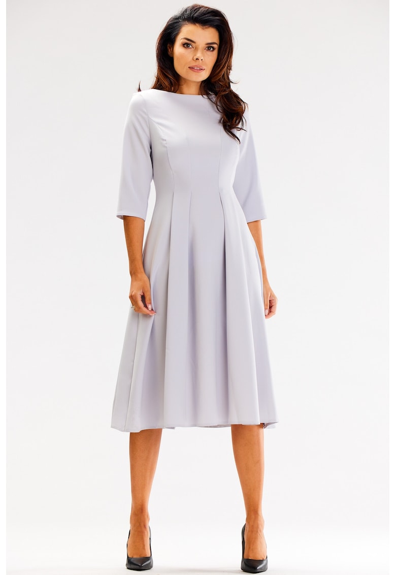 Midi Rochie Maneca trei sferturi A620