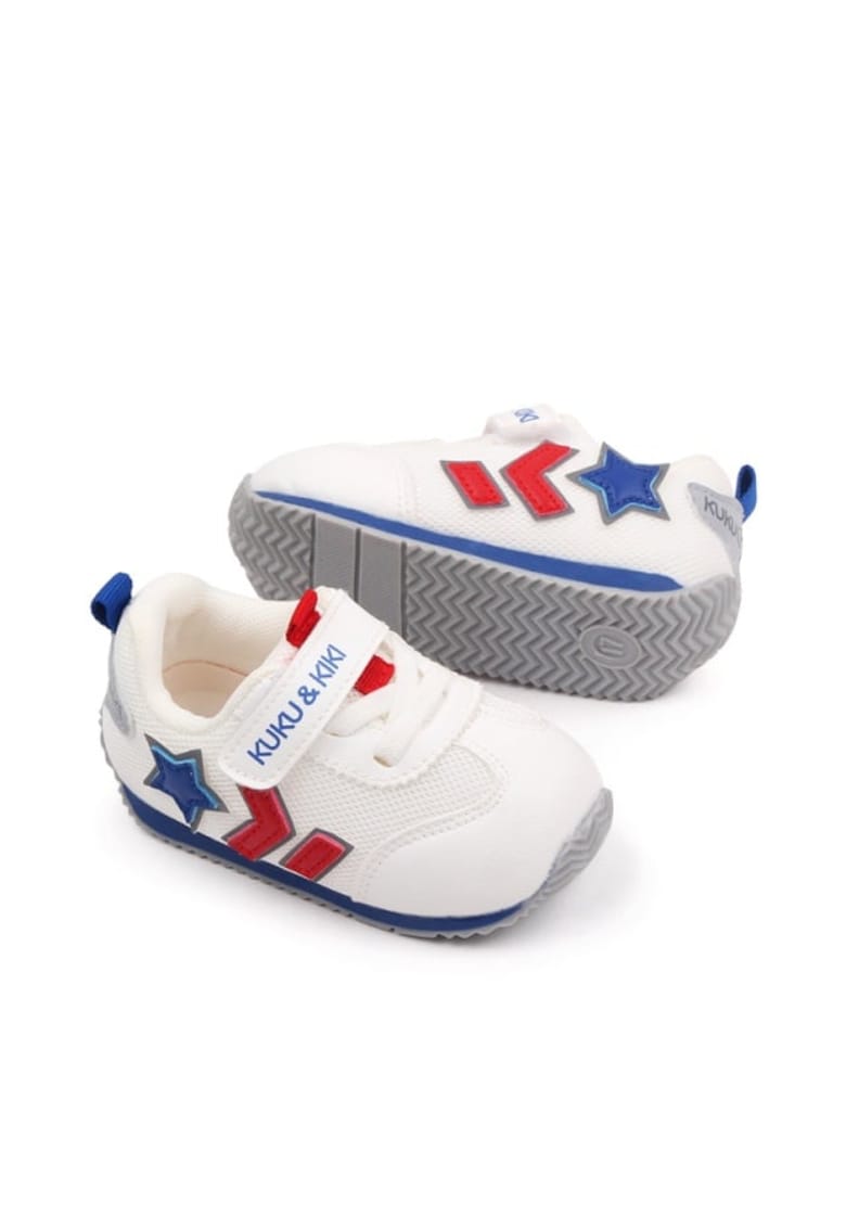 Pantofi Sport Model Kiki Star - Casual - Textil - Baieti - Fete - Velcro - Multicolor