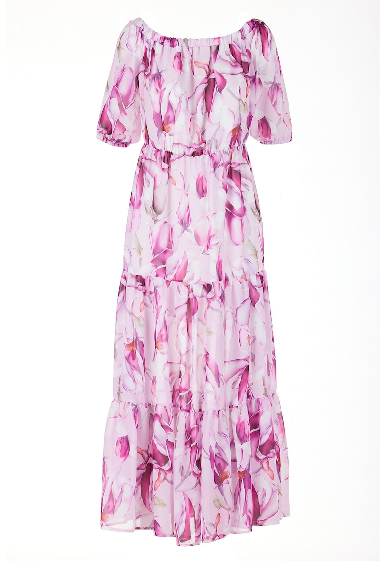 Rochie A504 - Poliester - Roz