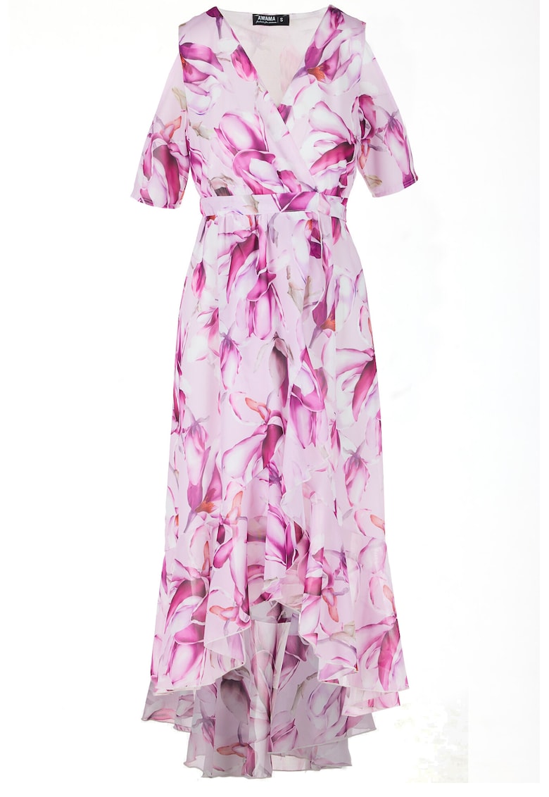 Rochie A508 - Poliester - Roz