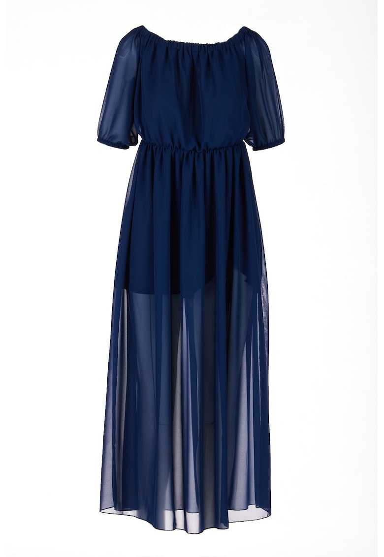 Rochie A515 - Poliester - Bleumarin