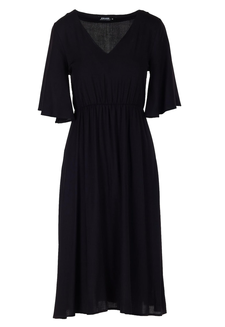 Rochie A518 - Poliester - Negru