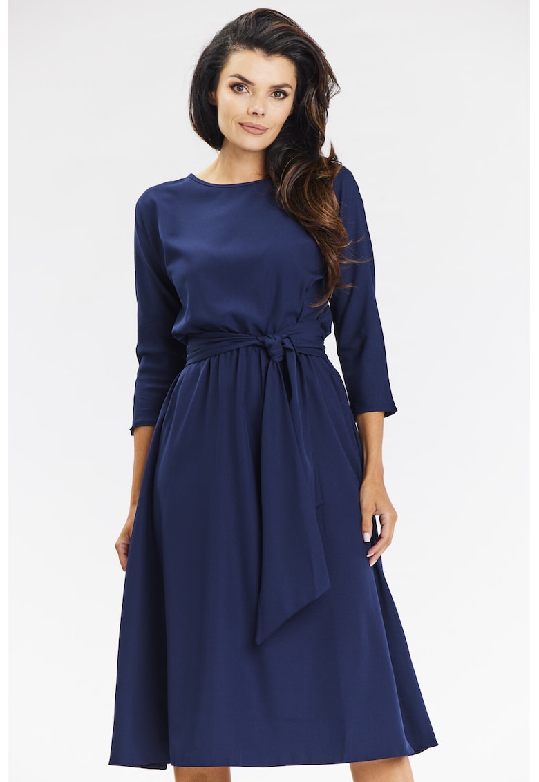 Rochie Rochie A662 - bleumarin - Bleumarin