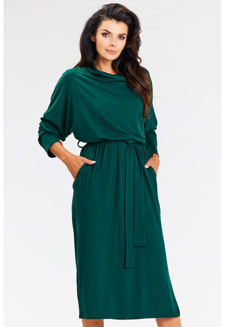 Rochie dama viscoza - A671 - verde-