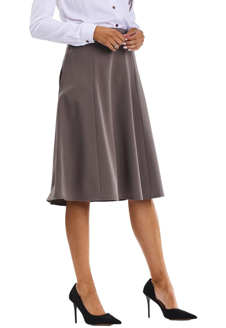 Fusta dama - Poliester/Viscoza - Gri