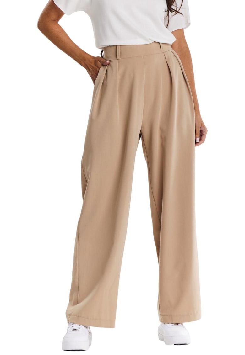 Pantaloni dama - Viscoza - Bej