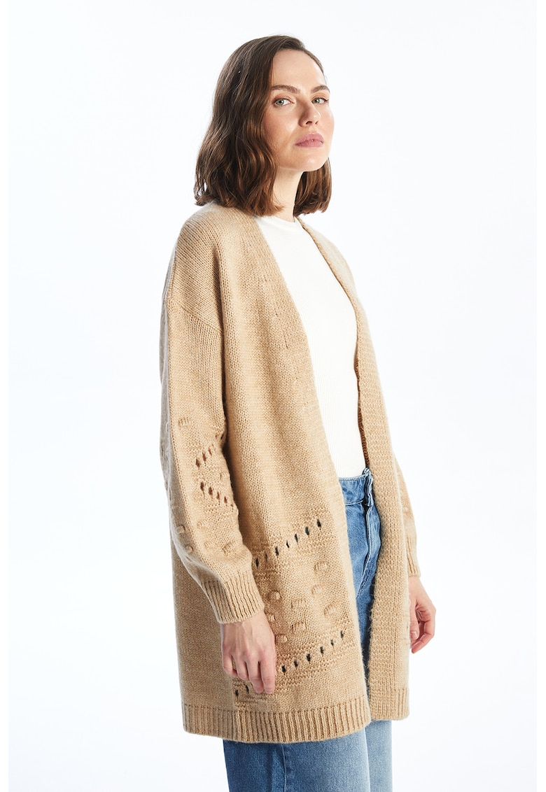 Cardigan cu perforatii