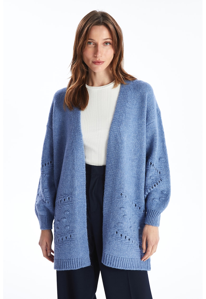 Cardigan cu perforatii