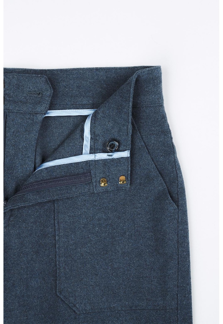 Pantaloni femei Nella 8677 Albastru