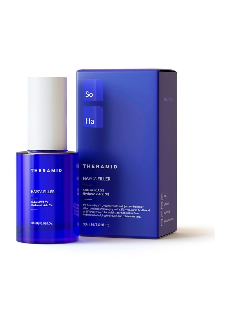 Crema de fata Hapca Filler 30 ml - hidratare intensiva - reducerea ridurilor - cu acid hialuronic