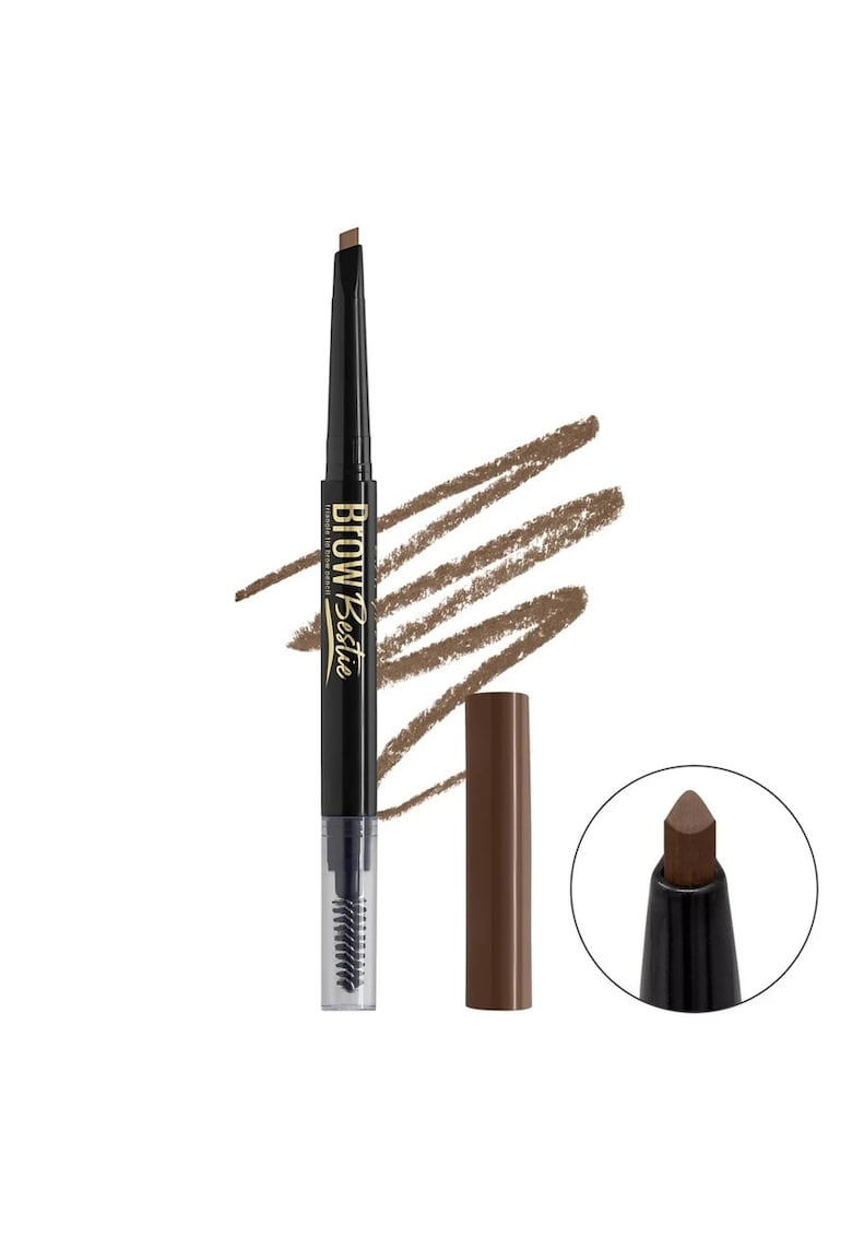 Creion de sprancene Brow Bestie Triangle Tip Brow Pencil GBP 372 Warm Auburn - 0.25g