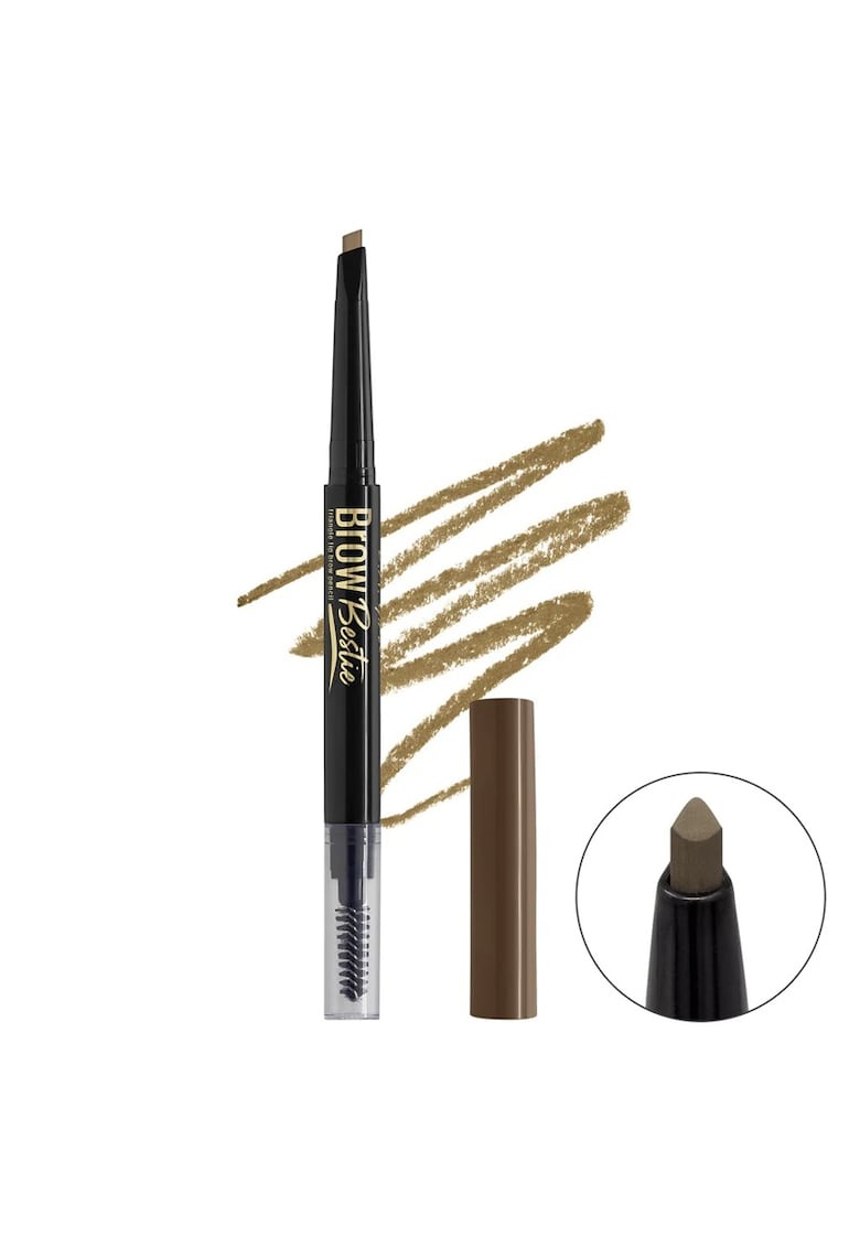 Creion de sprancene  Brow Bestie Triangle Tip Brow Pencil GBP 371 Dark Blonde - 0.25g