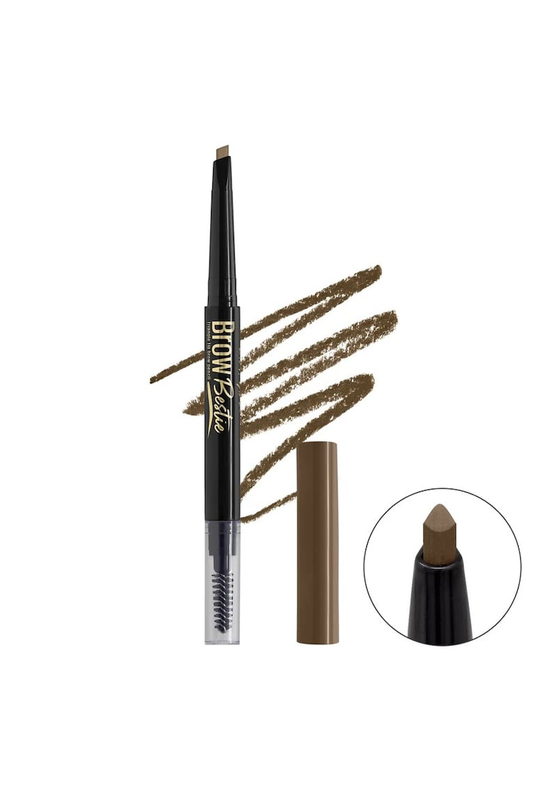 Creion de sprancene Brow Bestie Triangle Tip Brow Pencil GBP 374 Chestnut - 0.25g