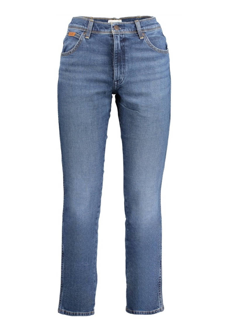 Blugi barbati Larston - cu talie medie si croiala Slim fit - Albastru inchis - Albastru