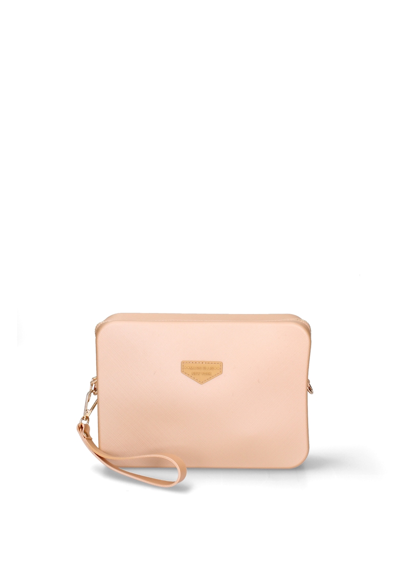 Geanta crossbody cu bareta cu logo